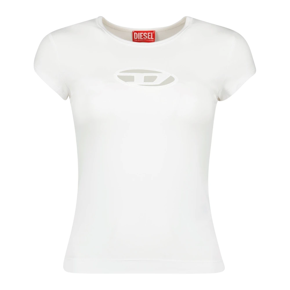 Diesel Women's White T-Angie T-Shirt