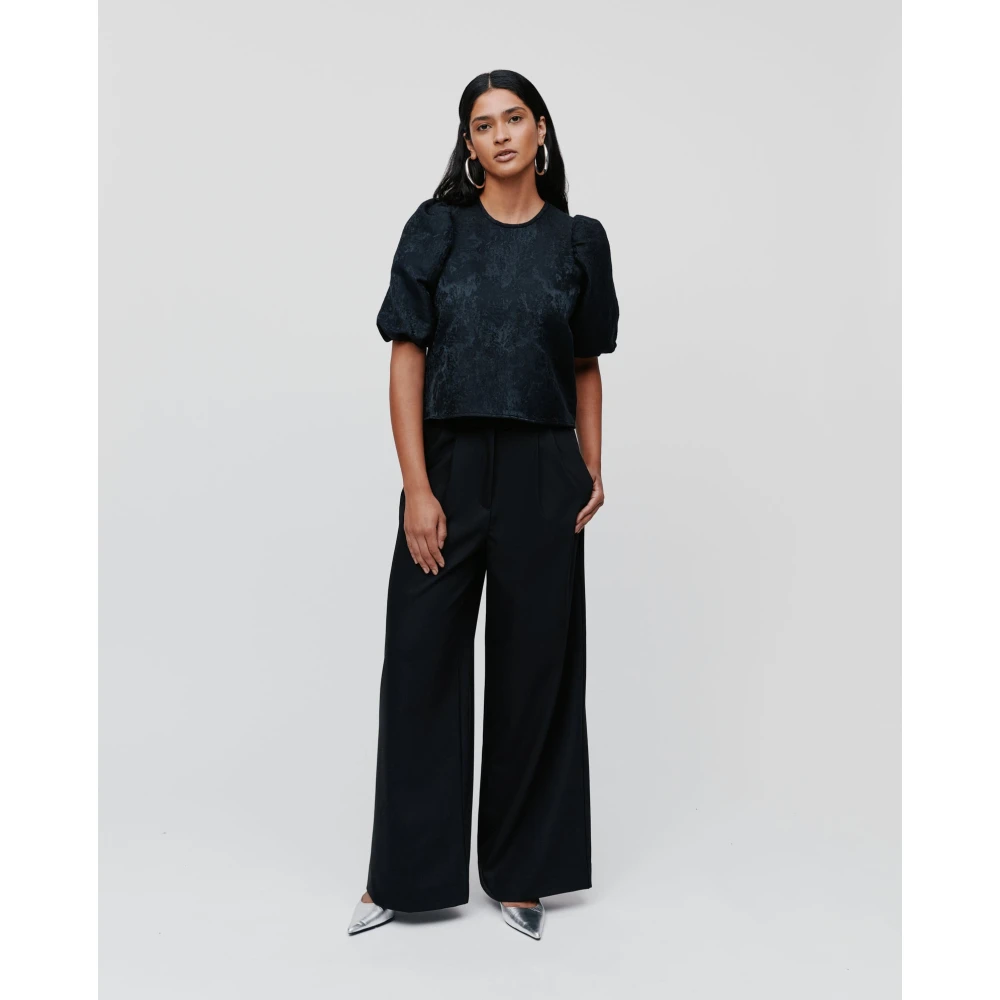 IVY OAK Elisabeth Top Black Dames