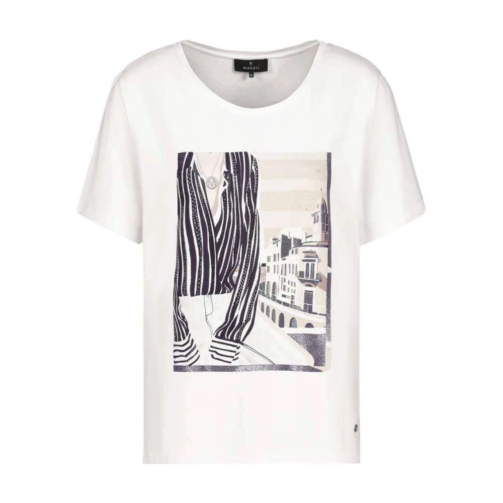 monari Casual T-shirt Beige Dames