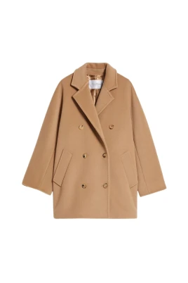 Elegant ullblandning Oversized Kappa