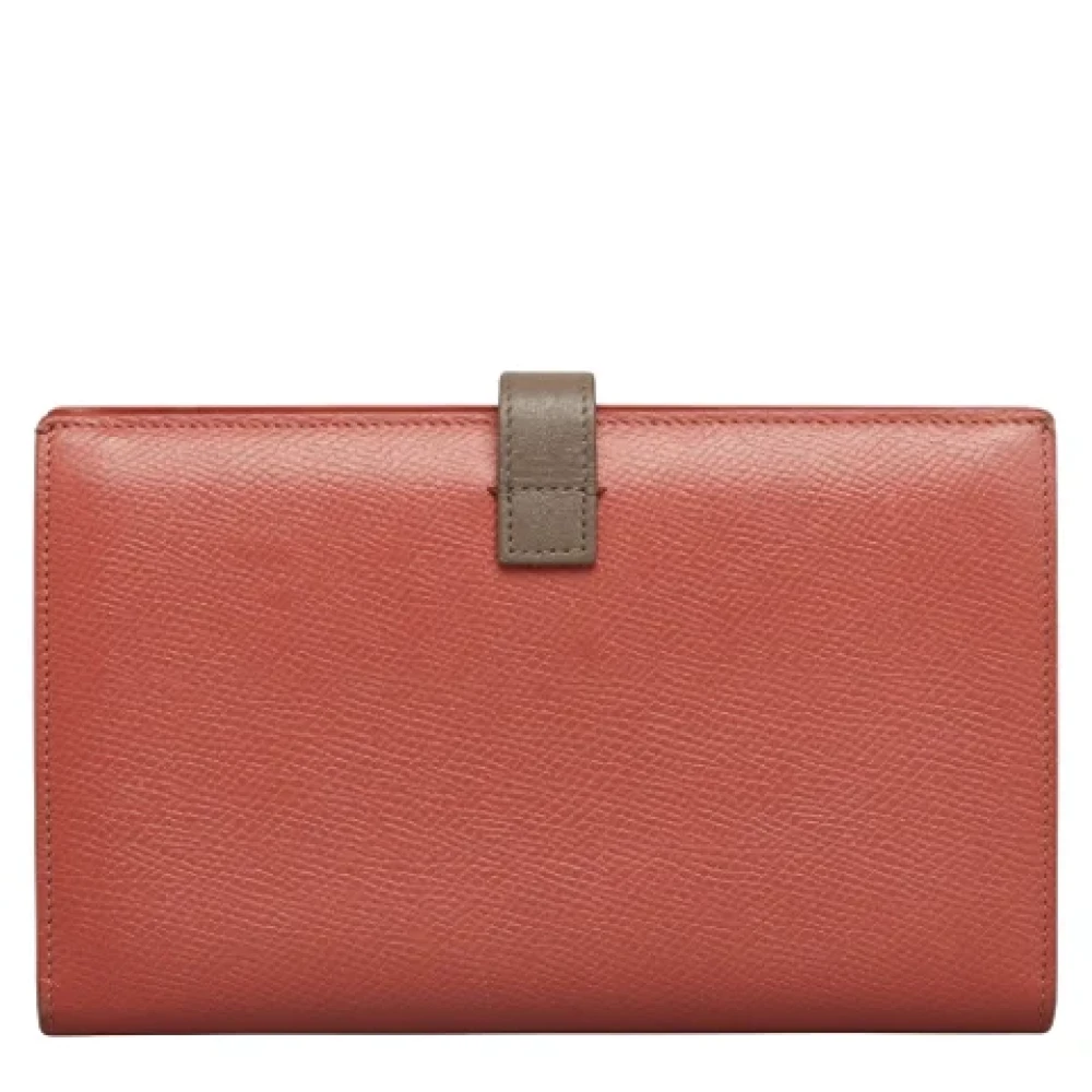 Celine Vintage Pre-owned Leather wallets Pink Dames