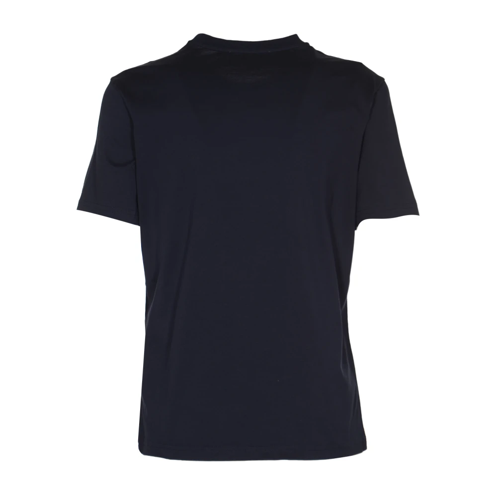TORY BURCH Geborduurde Logo T-Shirt Collectie Blue Dames