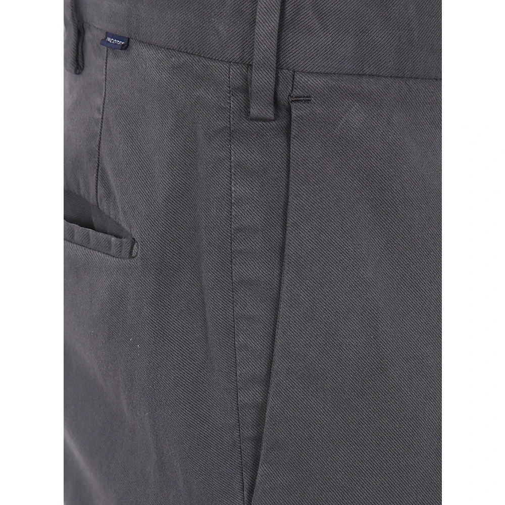 Incotex Slim Fit Casual Broek Brown Heren