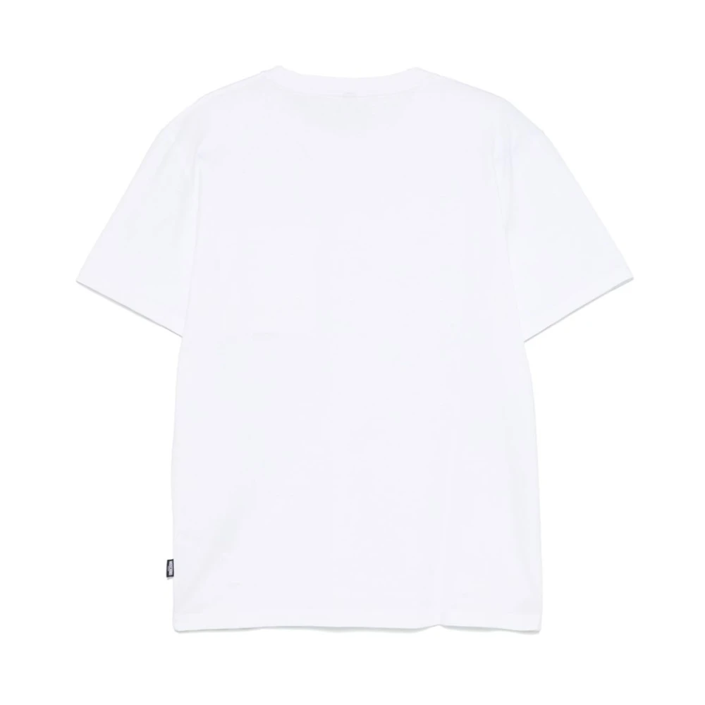 Moschino Wit Borstzak Crew Neck T-shirt White Heren