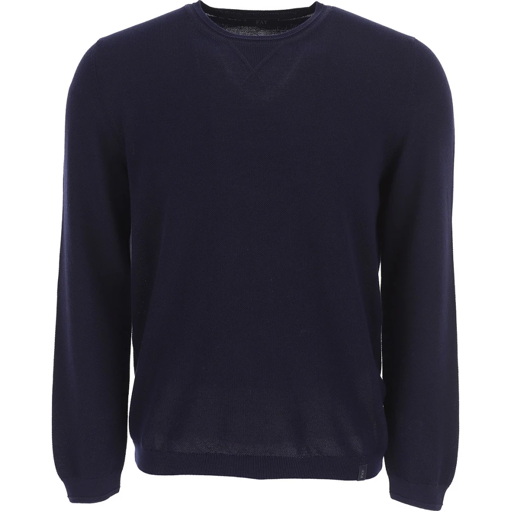 Knitwear > Round-neck Knitwear - - Fay - Modalova