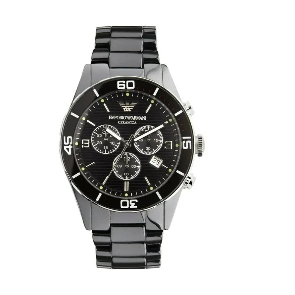 Emporio Armani Uomo Nero - Orologi - Accessories - One Size