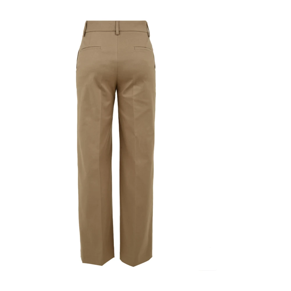 Douuod Woman Bruine Broek met Barboncino Model Brown Dames
