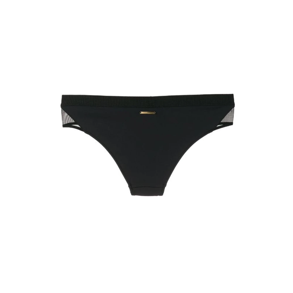 Stella Mccartney Zwarte Textiel Bikini Black Dames