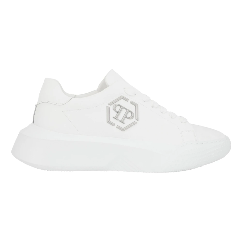 Philipp Plein Godzilla Runner Hexagon unisex Schoenen Wit
