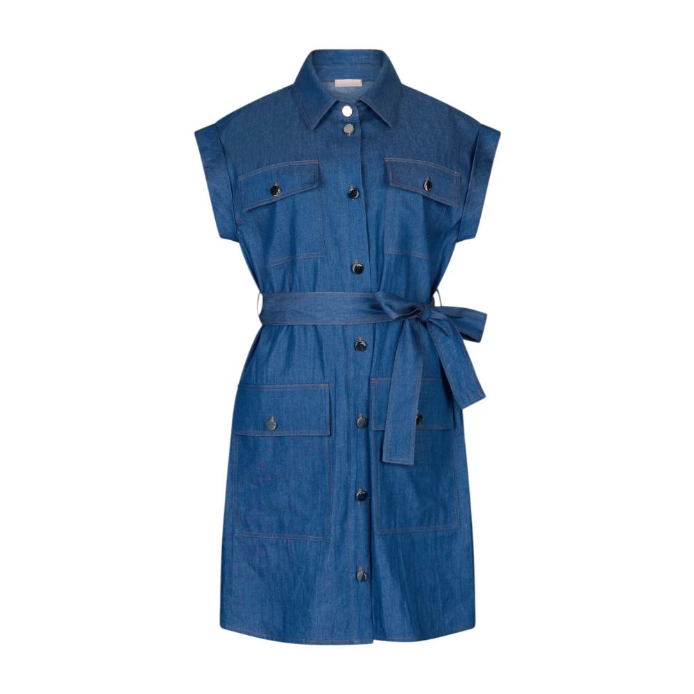 Liu Jo Women's Blue Short Dresses, S, Short Dress