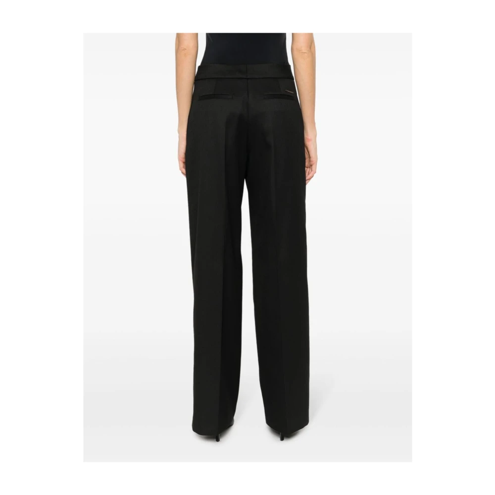 Calvin Klein Zwarte Broek voor Dames Black Dames