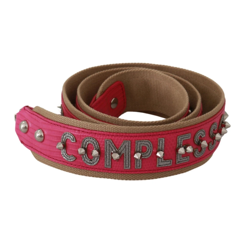 Dolce & Gabbana Women's Pink Leather Shoulder Strap