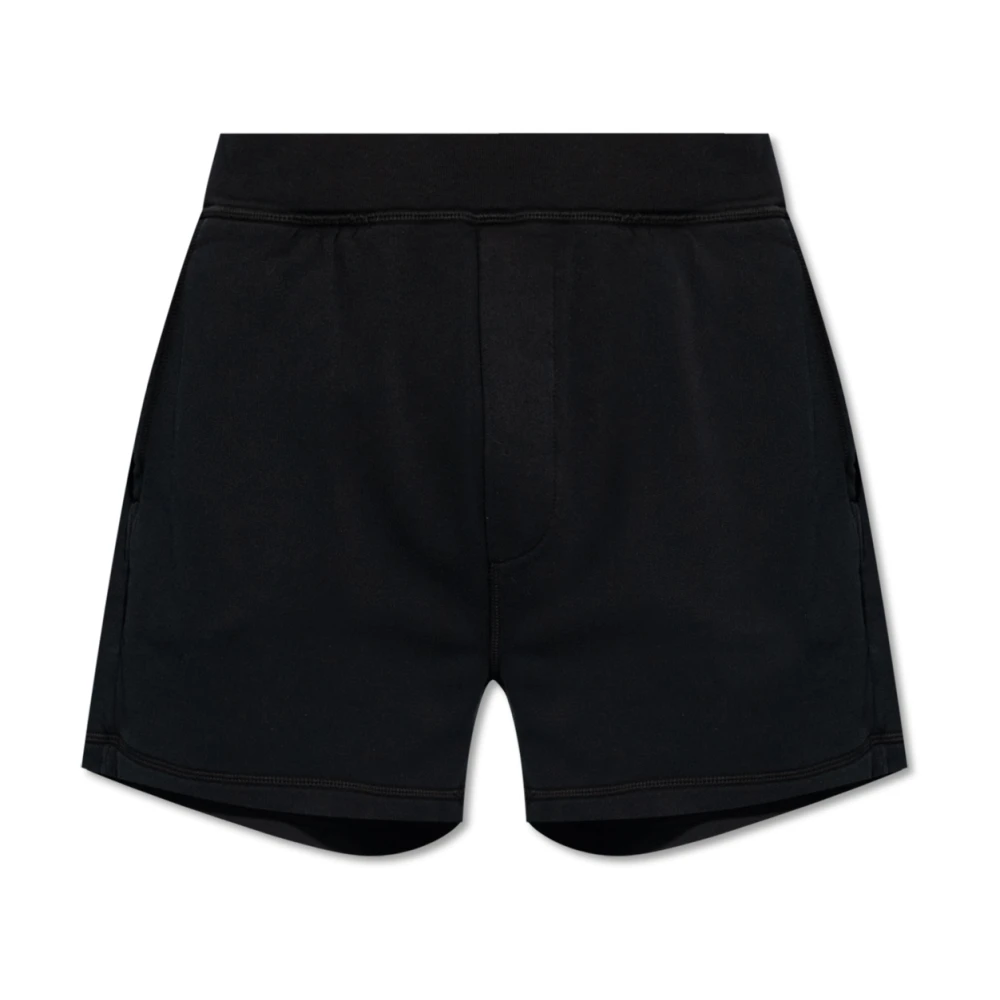 Dsquared2 Katoenen shorts Black Heren
