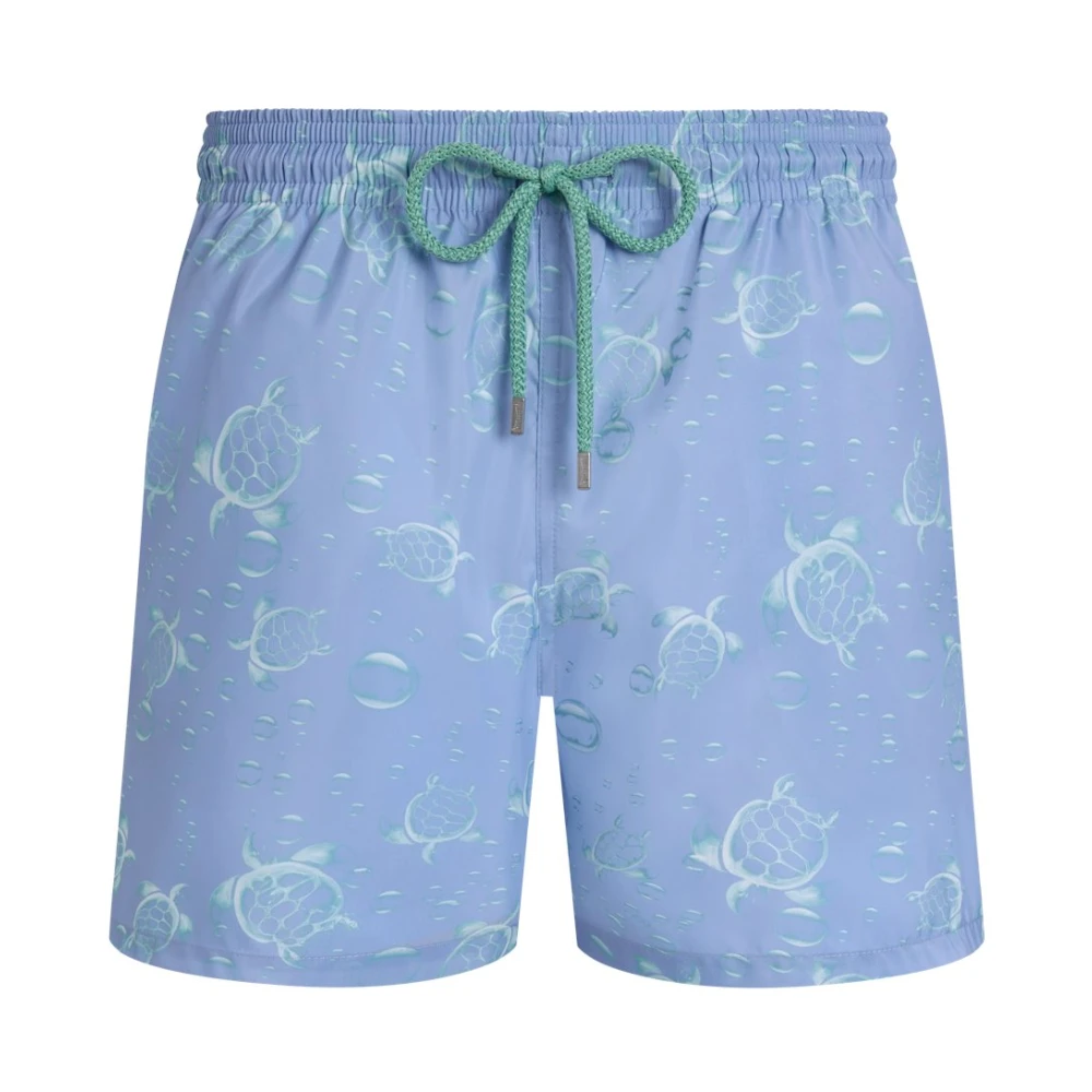 Vilebrequin Uomo Blu - Bubbles Turtles 3D Swim Trunks - Swimwear - 2XL