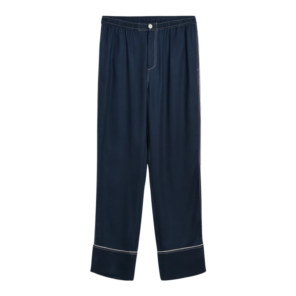 Soulland Trousers Blue Unisex