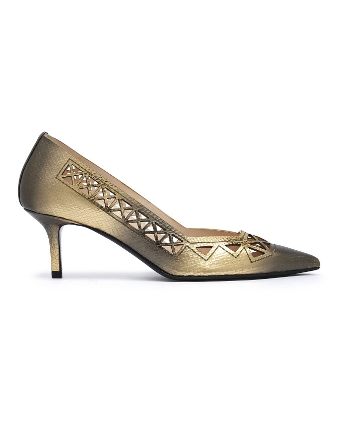 escarpins-a-talon-perfore-en-or