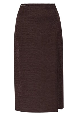 elegante-jupe-marron-en-viscose
