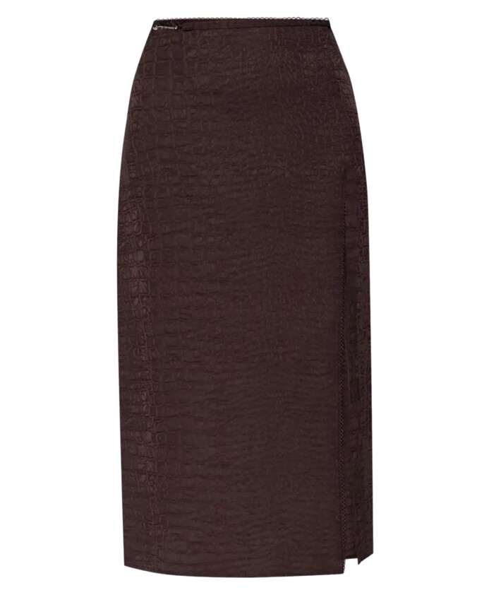 elegante-jupe-marron-en-viscose