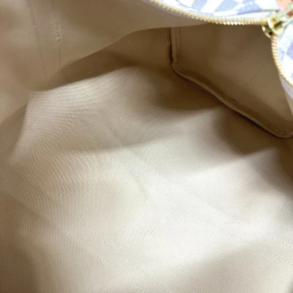 Louis Vuitton Vintage Pre-owned Cotton louis-vuitton-bags White Dames
