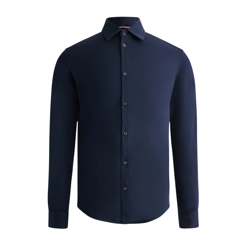 Fusalp Uomo Blu Camicia A Maniche Lunghe Larson