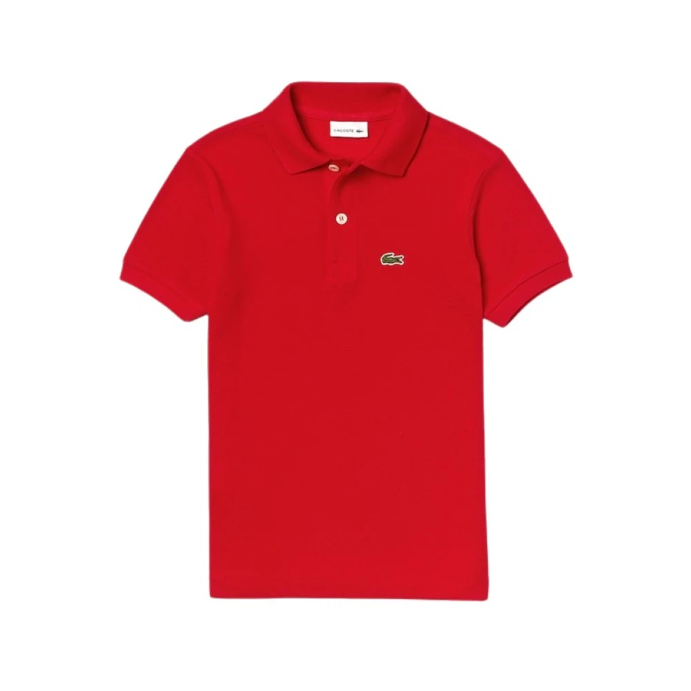 Lacoste 240 Rosso Polo - Stilren och Trendig Red, Pojke