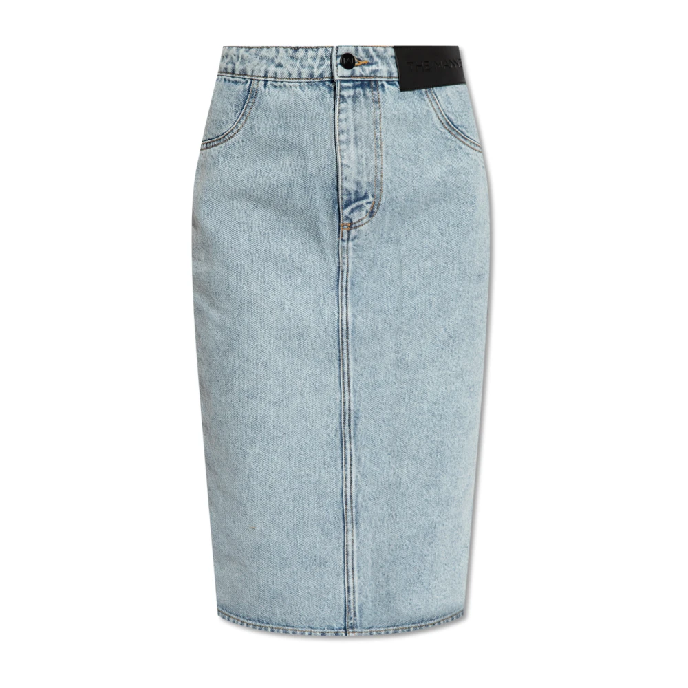 The Mannei Malmo Maxi jeanskjol Blue, Dam