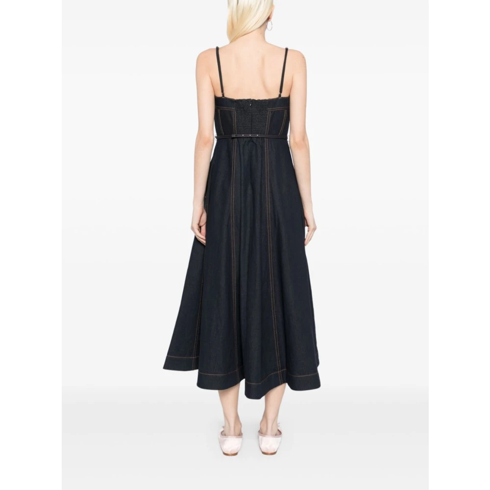 Zimmermann Blauwe Zomerjurk Blue Dames