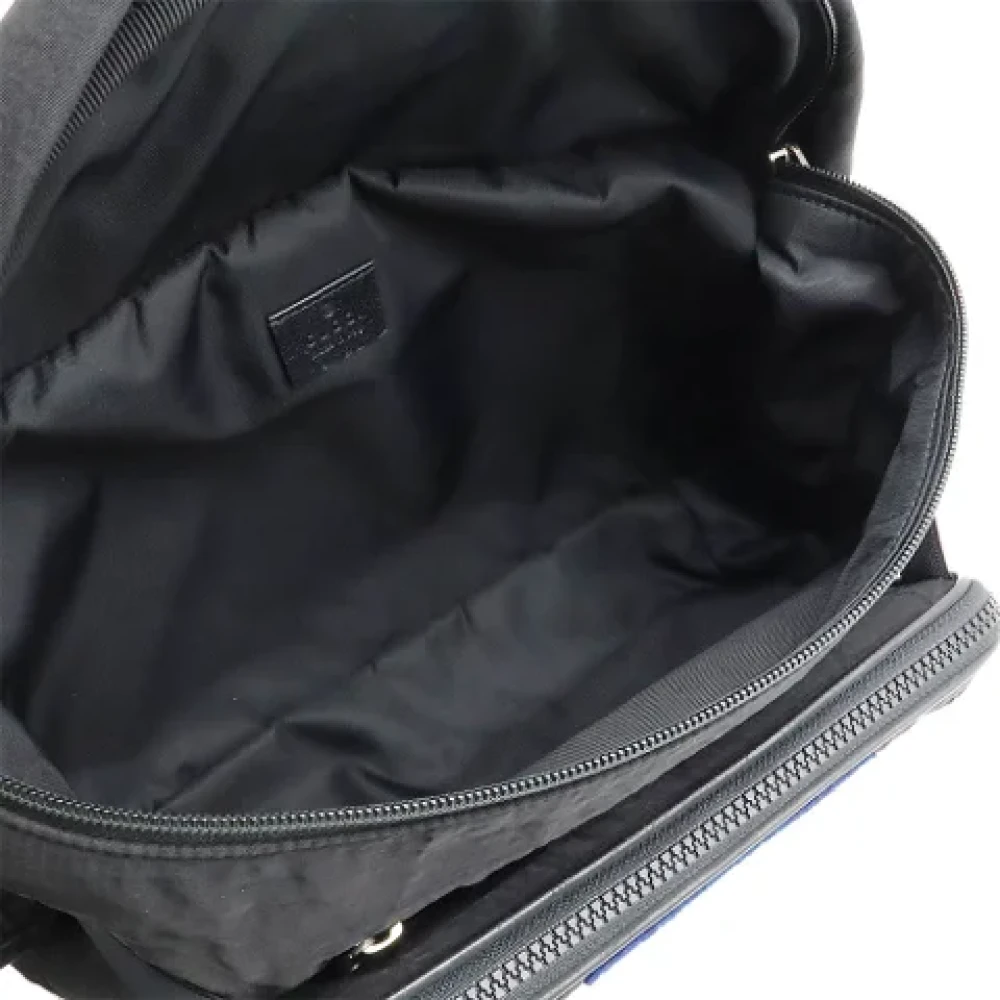Gucci Vintage Pre-owned Nylon shoulder-bags Black Dames