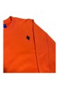 pull-orange-avec-impression-noire