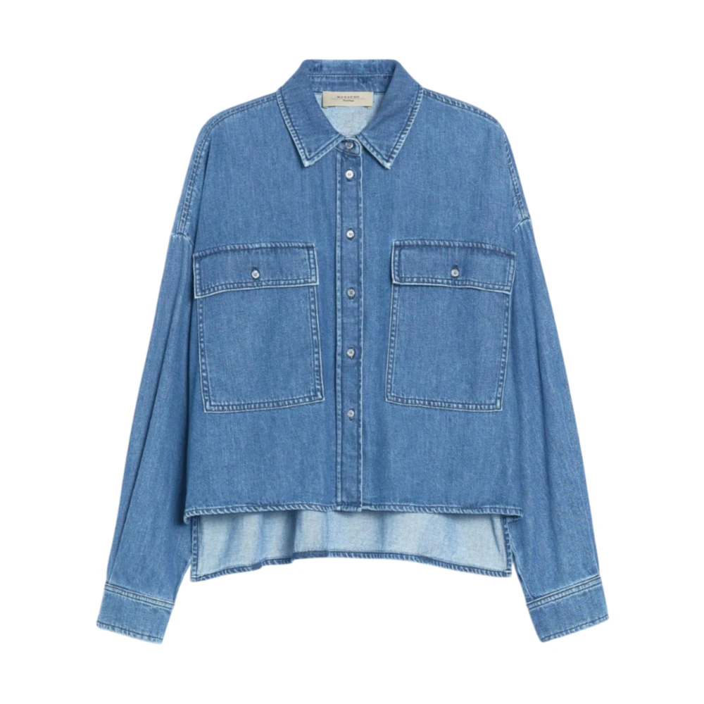 Blouses & Shirts > Denim Shirts - - Weekend Max Mara - Modalova