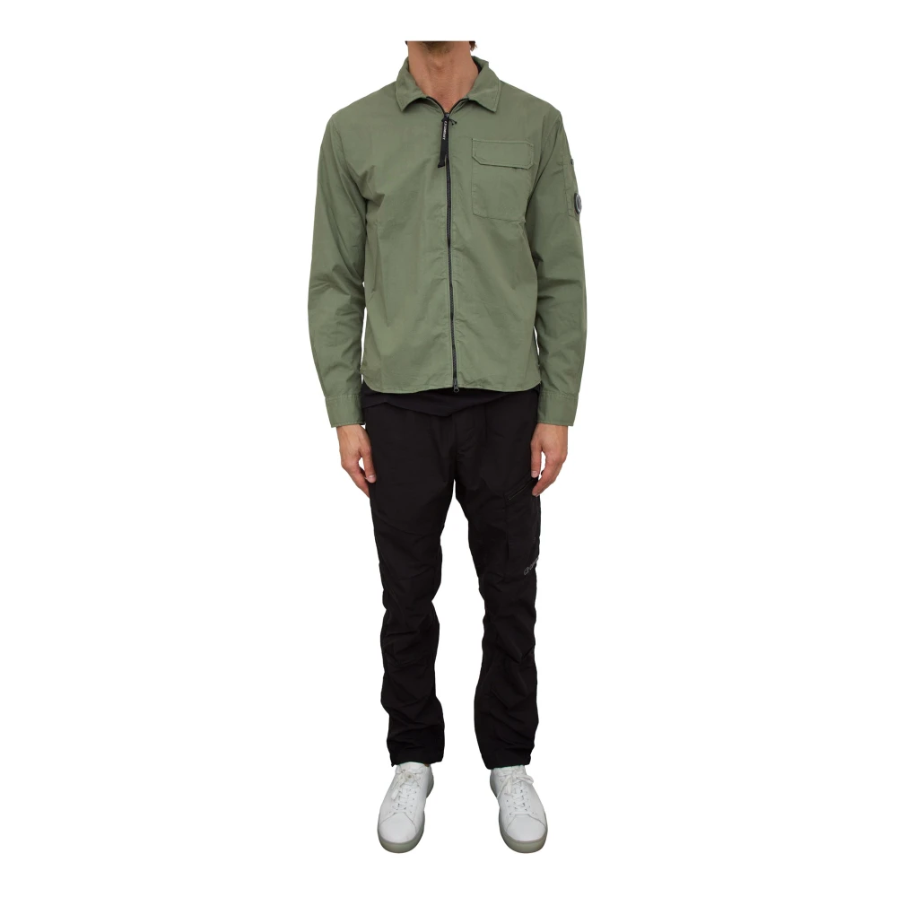 C.P. Company Overhemd Jas voor Stijlvolle Look Green Heren