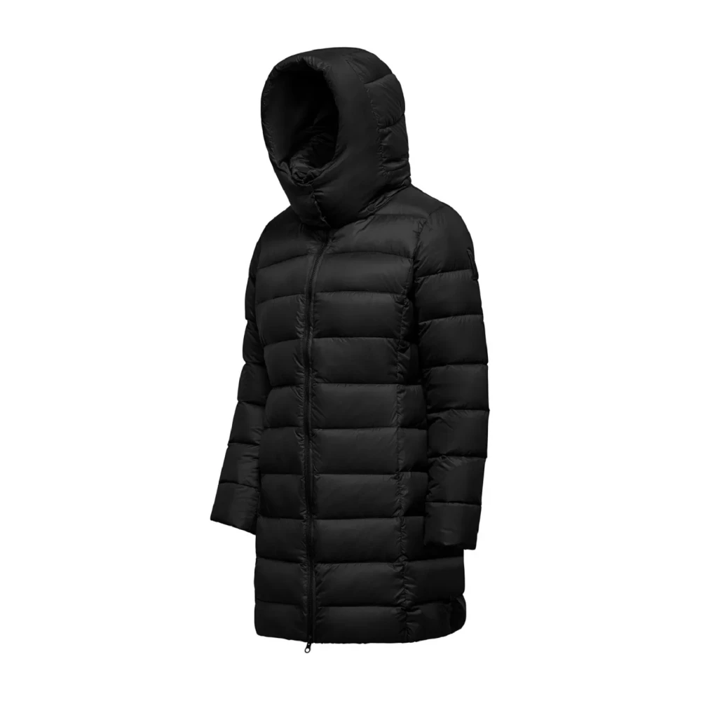 BomBoogie Zwarte Winterjas Stijlvol Vrouwen Black Dames