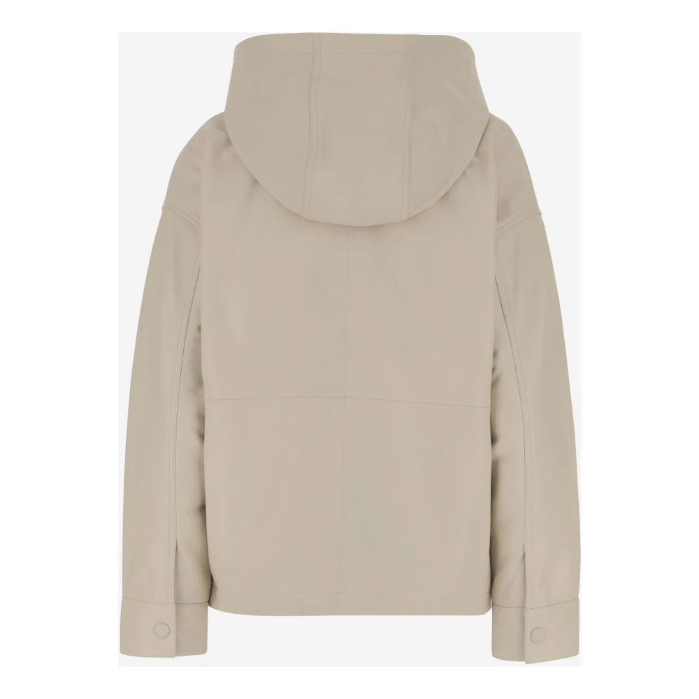 Yves Salomon Stijlvolle Jassen Collectie Beige Dames