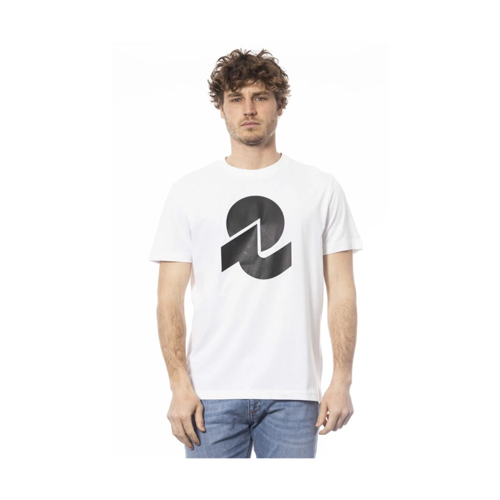 Invicta Logo Print Ronde Hals T-Shirt White Heren