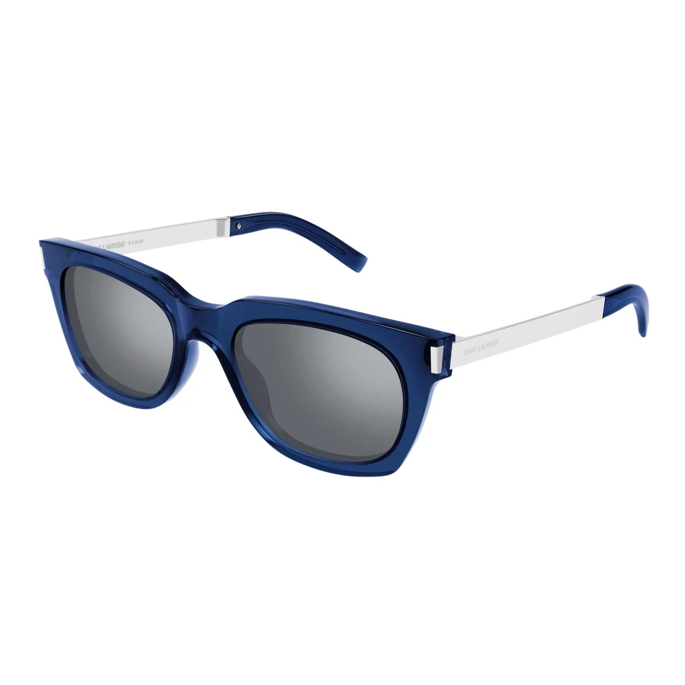 Saint Laurent Unisex Blue Sunglasses, 53 Mm, Sunglasses