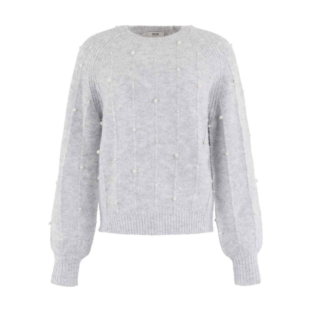Anna Van Toor Stijlvolle Pullover Sweater Gray Dames