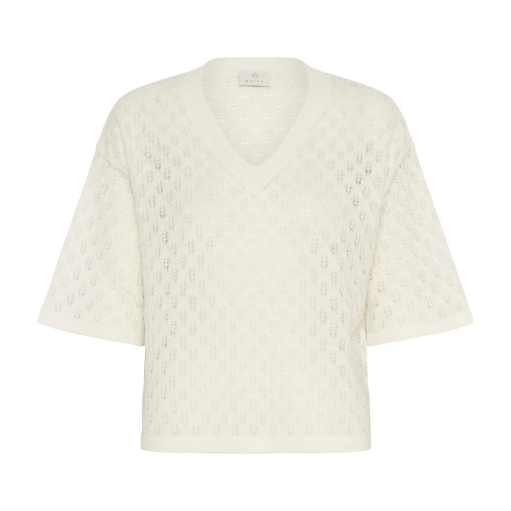 Knitwear > V-neck Knitwear - - Kaffe - Modalova