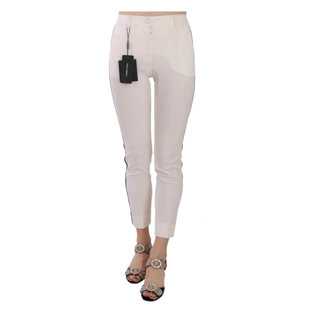 Dolce & Gabbana Women's White Stylish And Comfortable Skinny Jeans For