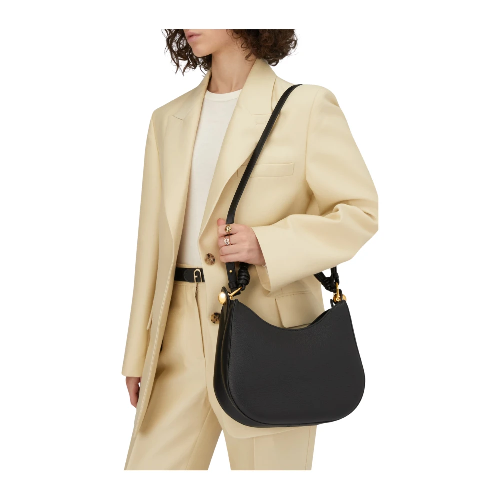 Furla Zwarte Sfera Hobo Tas Black Dames