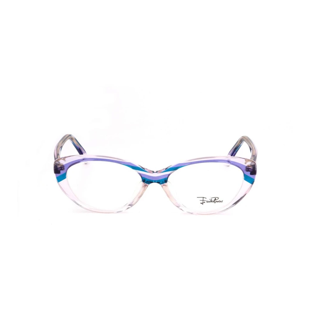 EMILIO PUCCI Paars Plastic Frame Dameshorloge Multicolor Dames