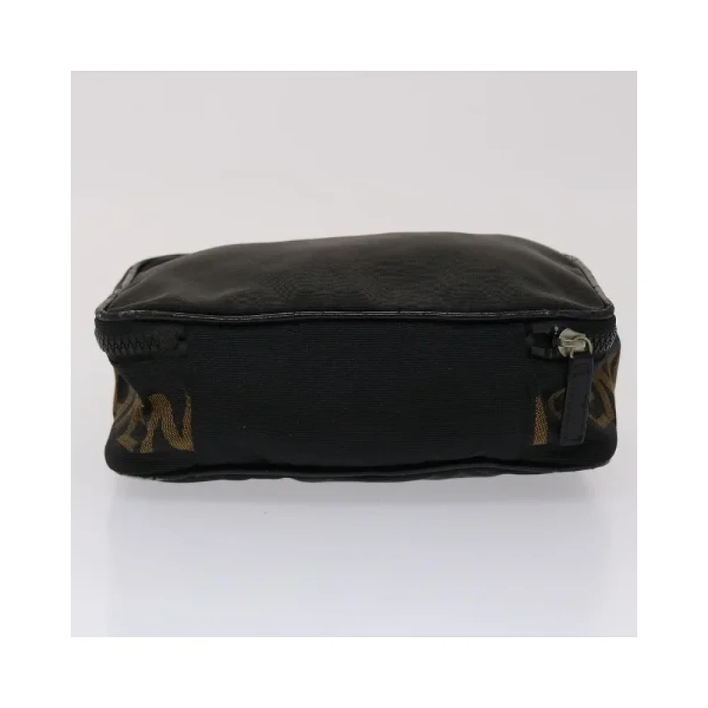 Fendi Vintage Pre-owned Nylon handbags Black Dames