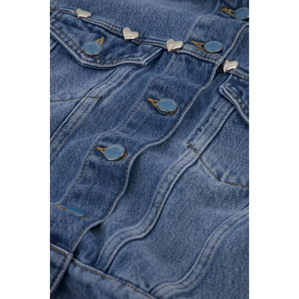 Fabienne Chapot Lexie Denim Jacket Blue Dames