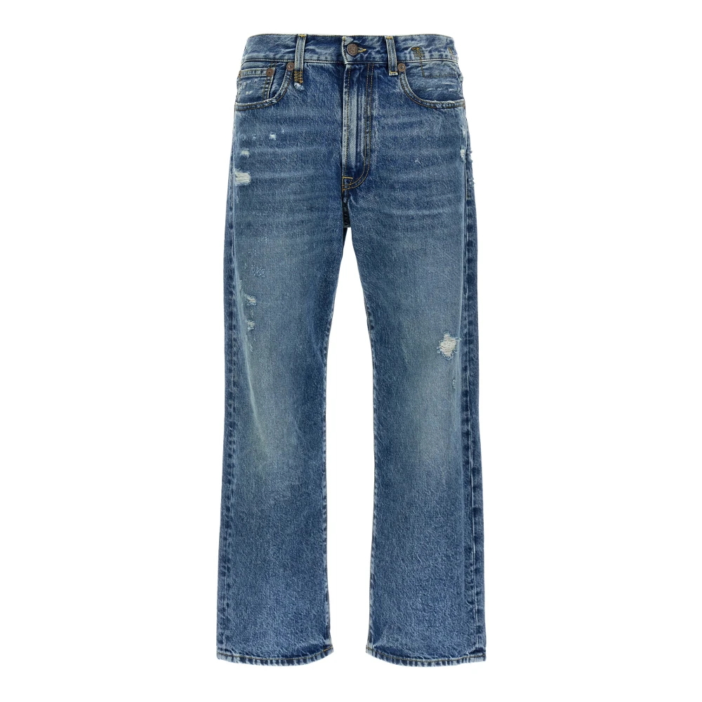 R13 Blå Boyfriend Jeans