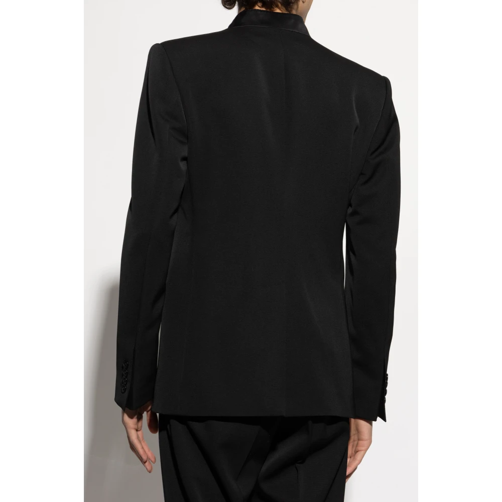 Dolce & Gabbana Wollen blazer Black Heren