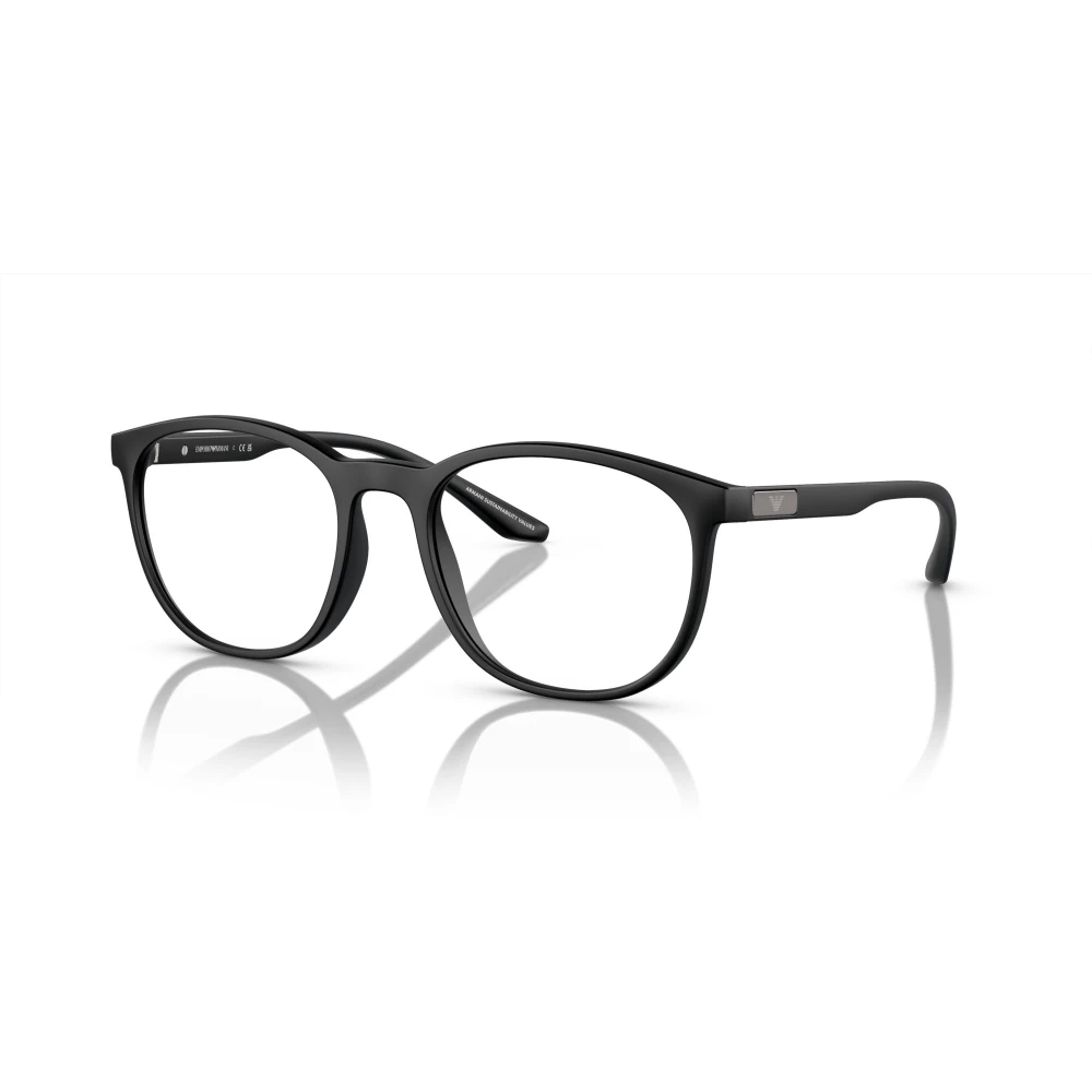 Emporio Armani Unisex Black Matte Eyewear Frames Ea 3229 - Glasses - 53 Mm - Accessories