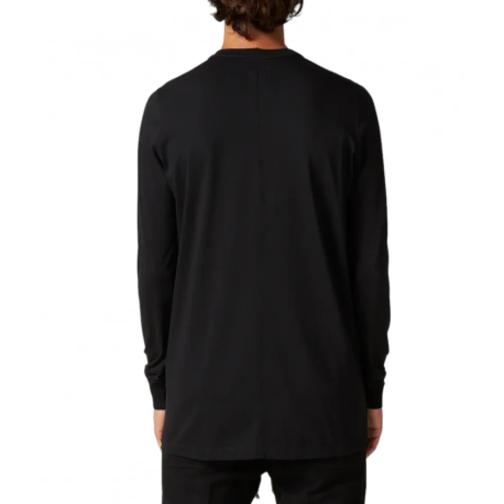 Rick Owens Long Sleeve Katoenen T-shirt Black Heren