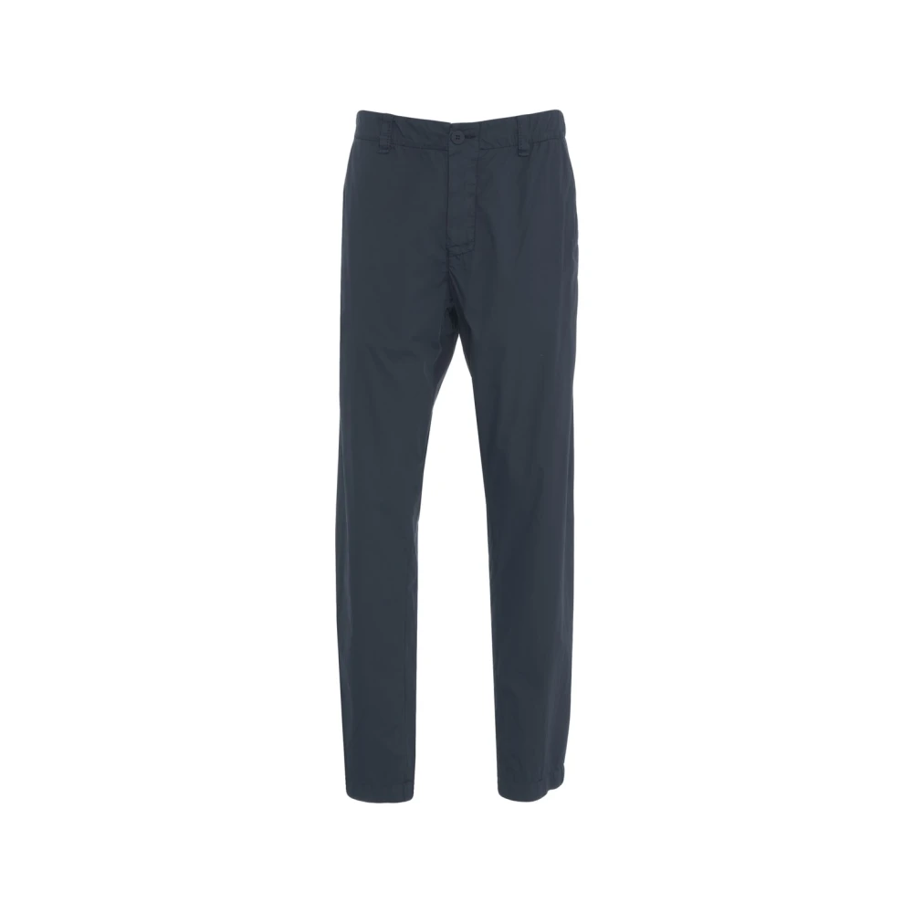 Transit Stijlvolle Blauwe Broek Elastische Taille Blue Heren