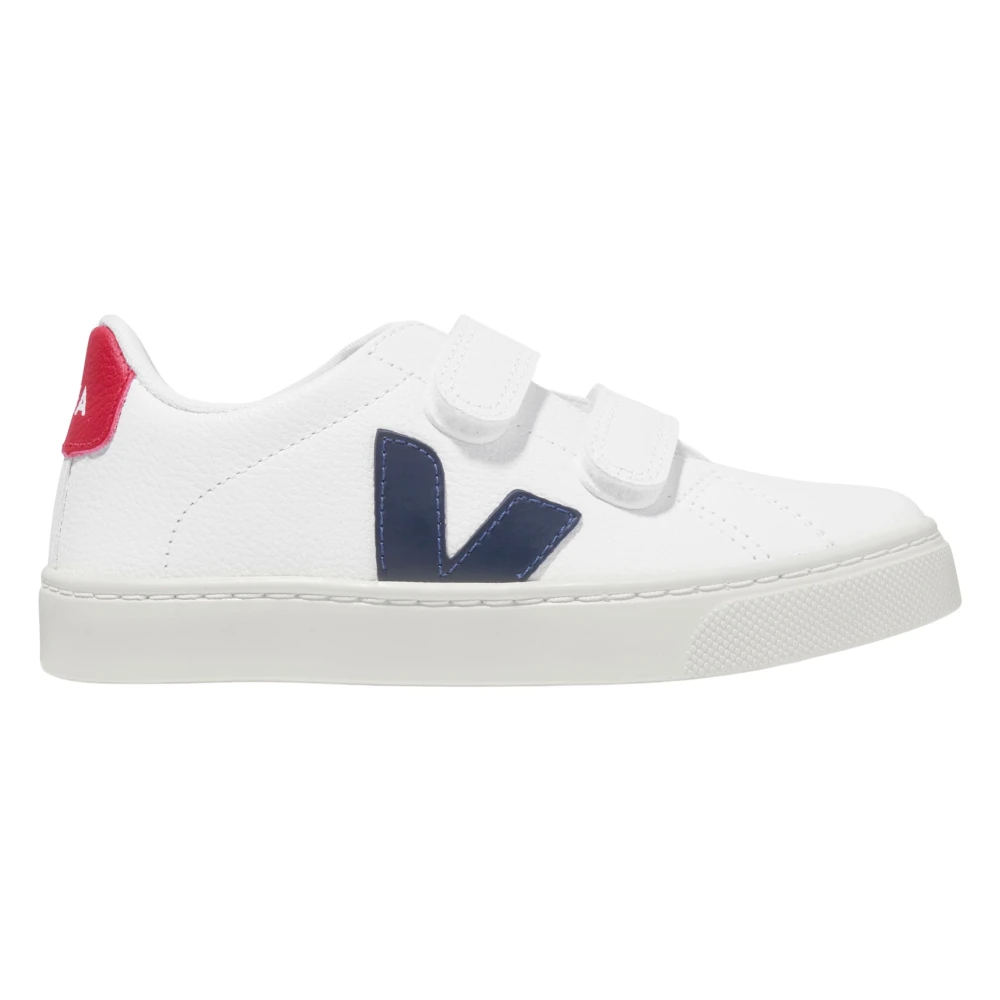 Veja Unisex Kids White Velcro Trainers - Kids Sneakers - 30 Eu - Kids