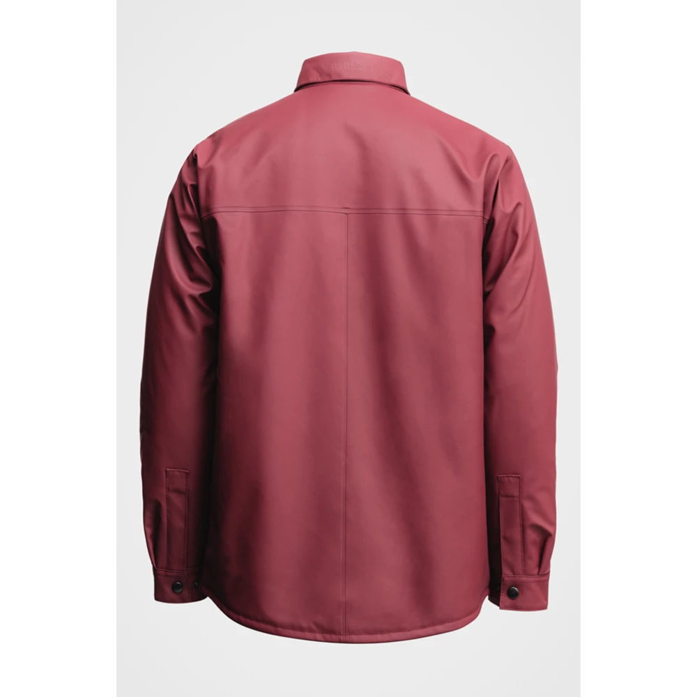 Stutterheim Waterdichte Winter Overshirt Jas Red Heren