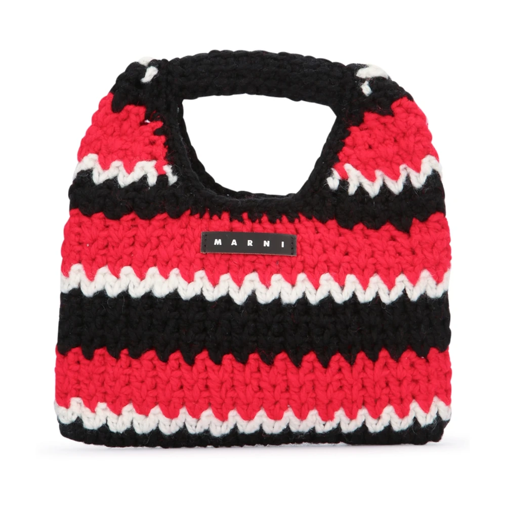 Marni Wooly Tas in Moderne Stijl Multicolor Dames